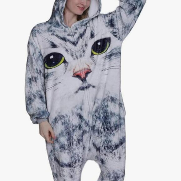 Unisex Adult Pajamas Onesie - Picture 1 of 3